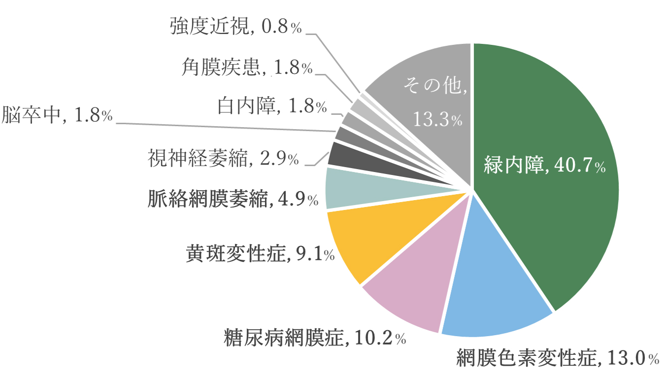 失明原因（2019年）